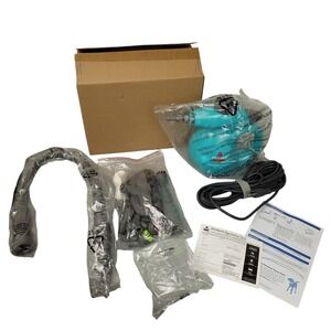 Bissell Steam Shot Deluxe Handheld Steam Cleaner Complete Teal NEW Open Box
